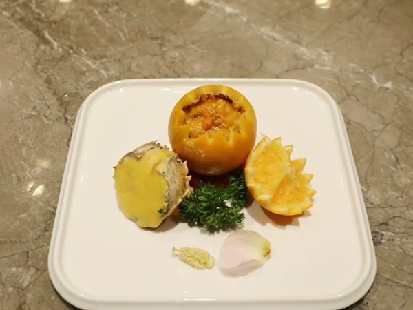 镇店菜——蟹酿橙